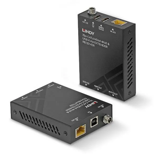 Переключатели HDMI LINDY 39383 Серый