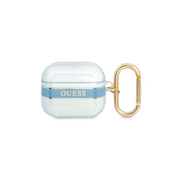 Guess AirPods 3 -kuulokkeiden suojakuori GUA3HHTSB, sininen, johto