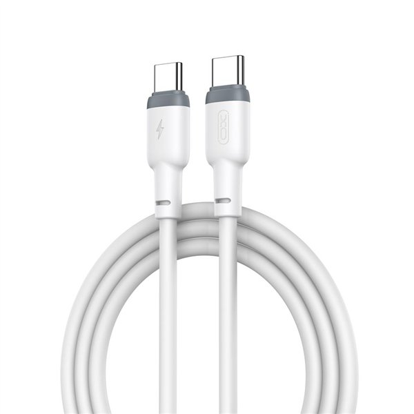 XO cable NB208B PD USB-C - USB-C 1,0m 60W white