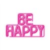 Neona PLEXI LED BE HAPPY rozā NNE10 Neolia