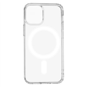 Apsauginis 1,5 mm magnetinis dėklas iPhone 12 Mini 5,4 colio skaidriam su didele skylute, atsparus smūgiams