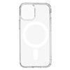 Apsauginis 1,5 mm magnetinis dėklas iPhone 12 Mini 5,4 colio skaidriam su didele skylute, atsparus smūgiams