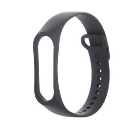 Silikoninė apyrankė, skirta „Xiaomi Mi Band 5 / 6“, juoda
