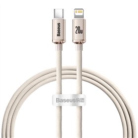 USB - Lightning kaapeli Baseus CAJY001304 Pinkki 1,2 m