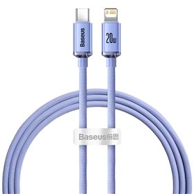 USB-C - Lightning kaapeli Baseus CAJY000205 Purppura 1,2 m