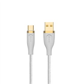 Devia laidas Star EC311 USB - USB-C 1,5 m 2,4A baltas