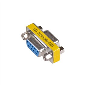 Akyga-sovitin AK-AD-16 D-Sub (naaras) / D-Sub (naaras) versio 9-nastainen RS 232