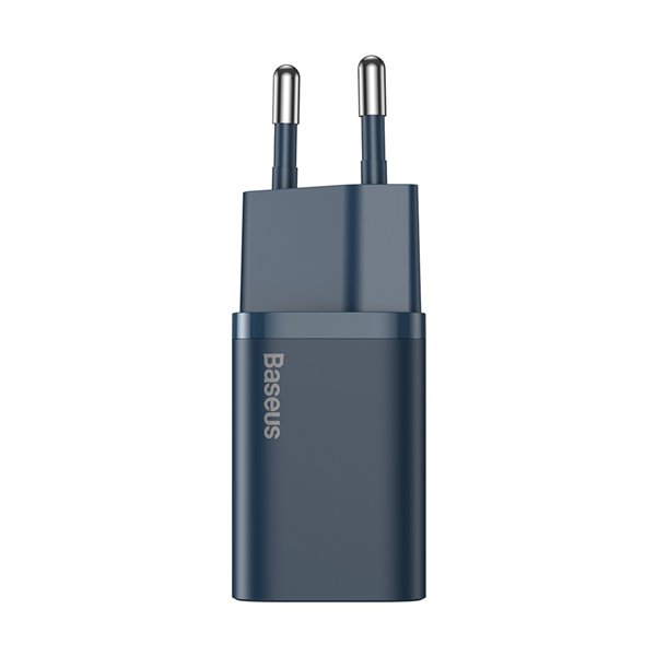 Зарядное устройство Baseus Super Si PD 20W 1x USB-C, синее