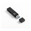 XO kortelių skaitytuvas 2 viename DK05B USB 3.0, juodas