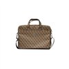 Сумка Guess для ноутбука GUCB15P4TW 15/16 дюймов, коричневая, сафьяновая, горячее тиснение