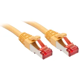 UTP 6 kategorijos kietas tinklo laidas LINDY Rj45/Rj45 Cat6 3m Geltona 3 m (1 vnt.)