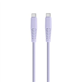 Setty cable USB-C - USB-C 1,5 m 2,1A KSC-C-1.529 lilac