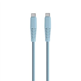 Setty cable USB-C - USB-C 1,5 m 2,1A KSC-C-1.523 niebieski
