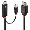 DisplayPort to HDMI Cable LINDY 1 m Black