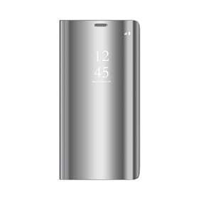 „Smart Clear View“ dėklas, skirtas „Samsung Galaxy S23“, sidabrinis