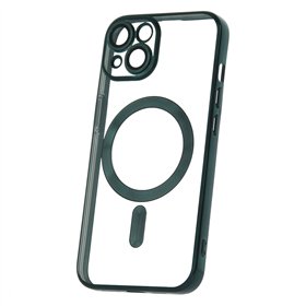 Color Chrome Mag case for iPhone 14 6,1&quot green