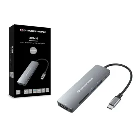 Forever TC-06-33AC GaN PD QC laturi 1x USB-C 1x USB 33W valkoinen