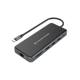 Forever TC-06-45AC GaN PD QC laturi 1x USB-C 1x USB 45W valkoinen