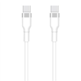 Setty USB-C - USB-C cable 1m 3A KSC-C-130 white