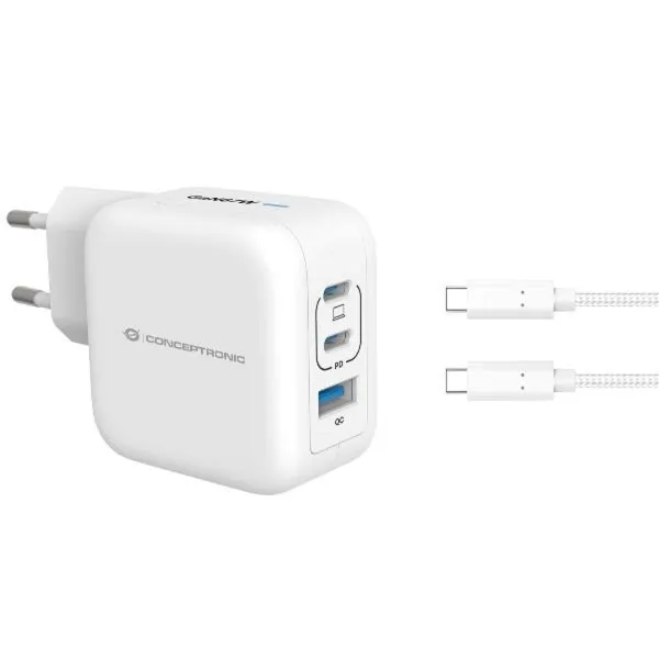Seinalaadija Conceptronic 120550603101 Valge 67 W