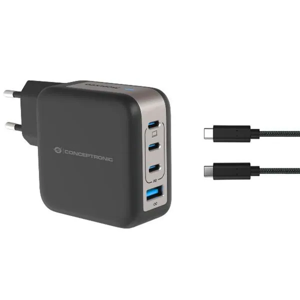 Seinalaadija Conceptronic 120550903101 Must 100 W