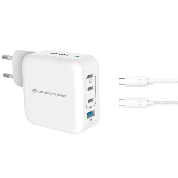 Seinalaadija Conceptronic 120550803101 Valge 100 W