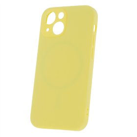 „Mag Invisible“ dėklas, skirtas „iPhone 14 6.1“ pastelinės geltonos spalvos