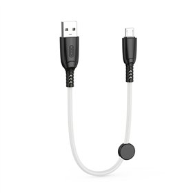 Кабель XO NB247 USB - microUSB 0,25 м 6А белый