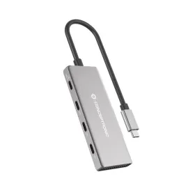 USB-jaotur Conceptronic 110519607101 Hõbedane
