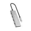 USB-jaotur Conceptronic 110519607101 Hõbedane