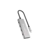 USB-jaotur Conceptronic 110519607101 Hõbedane
