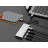 USB-jaotur Conceptronic 110519607101 Hõbedane