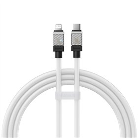 Кабель Baseus CoolPlay USB-C - Lightning 1 м 20 Вт белый