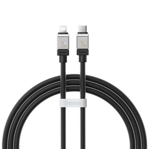 Baseus cable CoolPlay USB-C - Lightning 2m 20W black