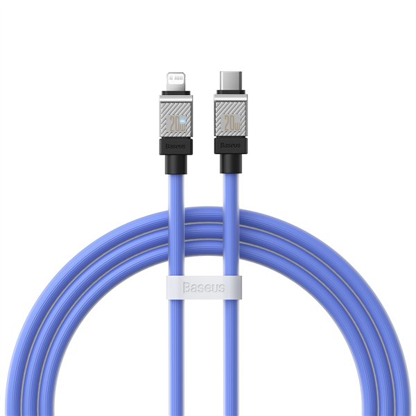 Baseus cable CoolPlay USB-C - Lightning 2m 20W blue