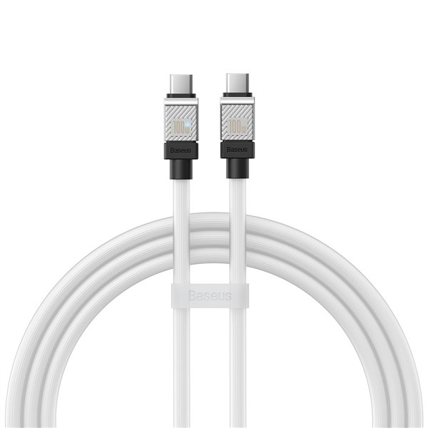 Baseus cable CoolPlay USB-C - USB-C 1m 100W white