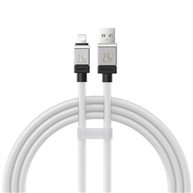 Baseus cable CoolPlay USB - Lightning 1m 2,4A white
