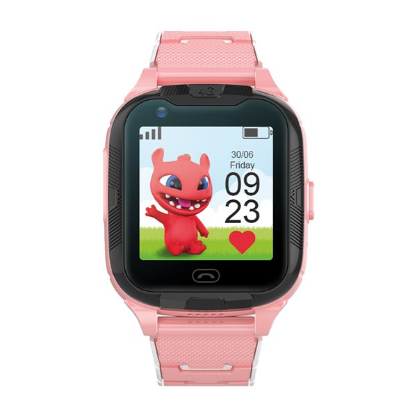 Smart Watch for Kids Maxlife Smartwatch 4G MXKW-350 GPS WiFi pink