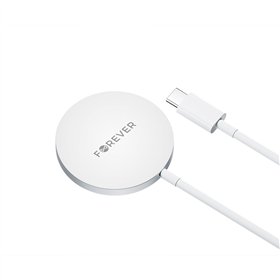 Forever MAWC-100 magneettinen langaton laturi 15W harmaa