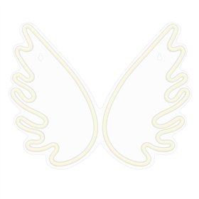 Neon PLEXI LED WINGS white FPNE09X Forever Light