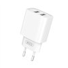 XO wall charger CE02C 2x USB 2,1A white