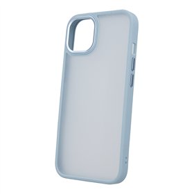Satin Matt case for iPhone 15 Pro Max 6,7&quot blue