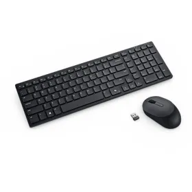 Klaviatūra Dell KM555-BLK-SPN Juoda Ispaniška Qwerty