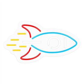 Неоновый PLEXI LED ROCKET многоцветный NNE18 Neolia