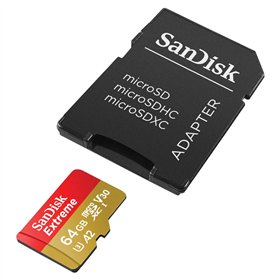 „SanDisk“ atminties kortelė „microSD UHS-I 64GB“ SDSQXAH-064G-GN6MA