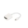 DisplayPort – VGA adapteris Digitus by Assmann DB-340407-001-W Balta Juoda 15 cm