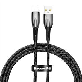 Baseus laidas Glimmer USB - USB-C 2,0m juodas 100W