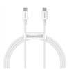 Cable Baseus Superior from Type-C to Type-C 100W 1.0m white CATYS-B02