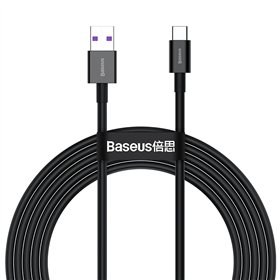 USB cable Baseus Superior from USB to Type-C 66W 2.0m black CATYS-A01
