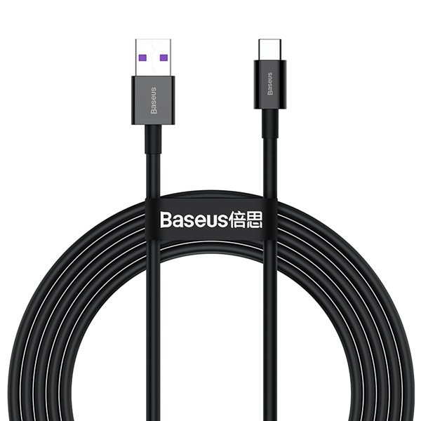 Baseus cable Superior USB - USB-C 2,0m black 66W